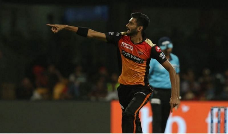 Khaleel Ahmed has been a proven match winner for Sunrisers Hyderabad. (Image Courtesy: iplt20.com/bcci)